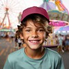 Dalix Youth Adjustable Cotton Baseball Cap Lightweight Curved Bill Kids Hat - 4 of 4