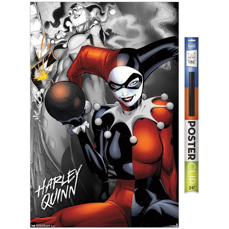 Trends International DC Comics - Harley Quinn - The Bomb Unframed Wall Poster Prints, 1 of 6