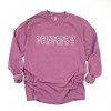 Simply Sage Market Women's Mummy Halloween Long Sleeve Garment Dyed Tee - 2 of 4