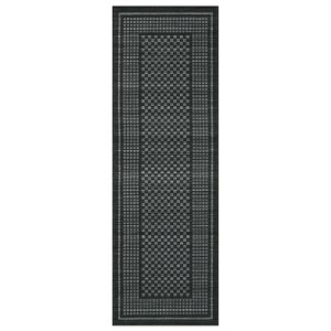 Indoor Modern Geometric Bordered Large Living Room Rugs, Washable Non Slip Throw Carpet for Bedroom, Soft Stain Resistant Floor Cover for Dining Room - 1 of 4