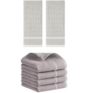 REGALWOVEN Cotton Soft Absorbent Bathroom Hand Towels 14" x 28" - 1 of 4