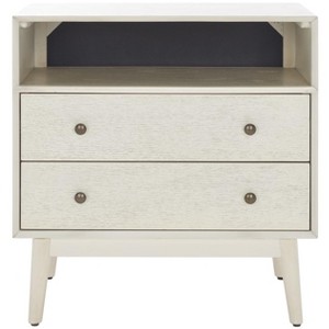 Scully 2 Drawer 1 Shelf Chest - Safavieh - 1 of 4