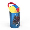 Zak Designs Spider-Man 14oz Stainless Steel Double Wall Valiant Bottle: Kids Water Bottle, Dishwasher-Safe, Multicolor - 4 of 4