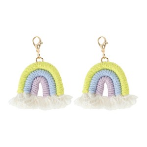 Unique Bargains Rainbows Shoelace Charms 1 Pair - 1 of 4