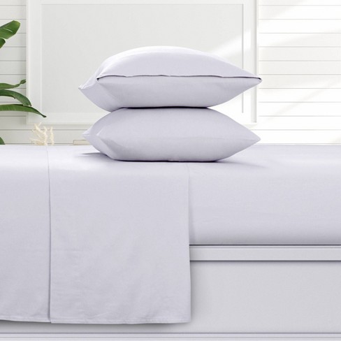 Super Soft Extra Deep Pocket Bed Sheet Set with Oversize Flat - On