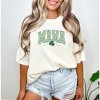 Simply Sage Market Women's Lucky Mama Varsity Clover Short Sleeve Garment Dyed Tee - 2 of 3