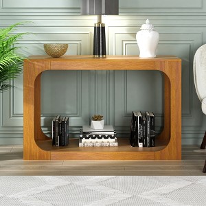 Doyle 47.0 in. Rectangular Engineer Wood Console Table - 1 of 4