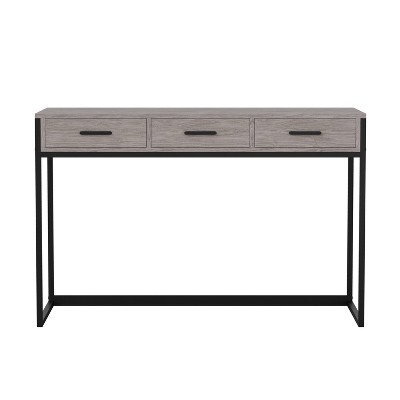 Home Office Desk with 3 Drawers with Oil Rubbed Bronze Hardware - Martha Stewart