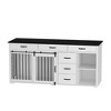 Famapy Dog Crate with Multi - Storage: Stylish Pet Home & Organizer for Living Spaces - 4 of 4