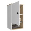 Medicine Cabinet, With Three Storage Shelves, Single Door Cabinet - 3 of 4