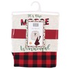 Hudson Baby Mens Holiday Pajamas, Moose Wonderful Time - 2 of 3