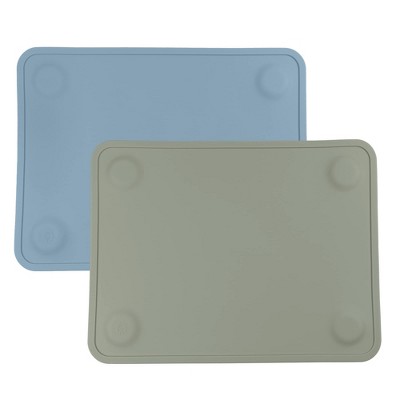 matte blue, green