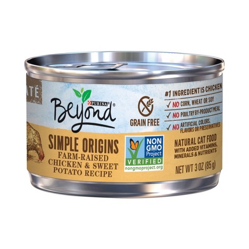 Purina Beyond Cat Food >> Purina Beyond Grain Free Natural Pate Wet Cat Food Simple Origins Chicken Sweet Potato Recipe 3oz Can Purina Beyond Cat Food >> Purina Beyond Grain Free Natural Pate Wet Cat Food Simple Origins Chicken Sweet Potato Recipe 3oz Can