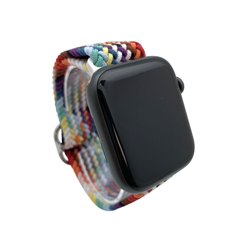 Olivia Pratt Mixed Color Braided Solo Loop Apple Watch Band, 5 of 6