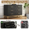 6-Drawer Tall Chest Dresser - Space-Saving Storage with Soft-Close Drawers & Anti-Tip Kit - 2 of 4