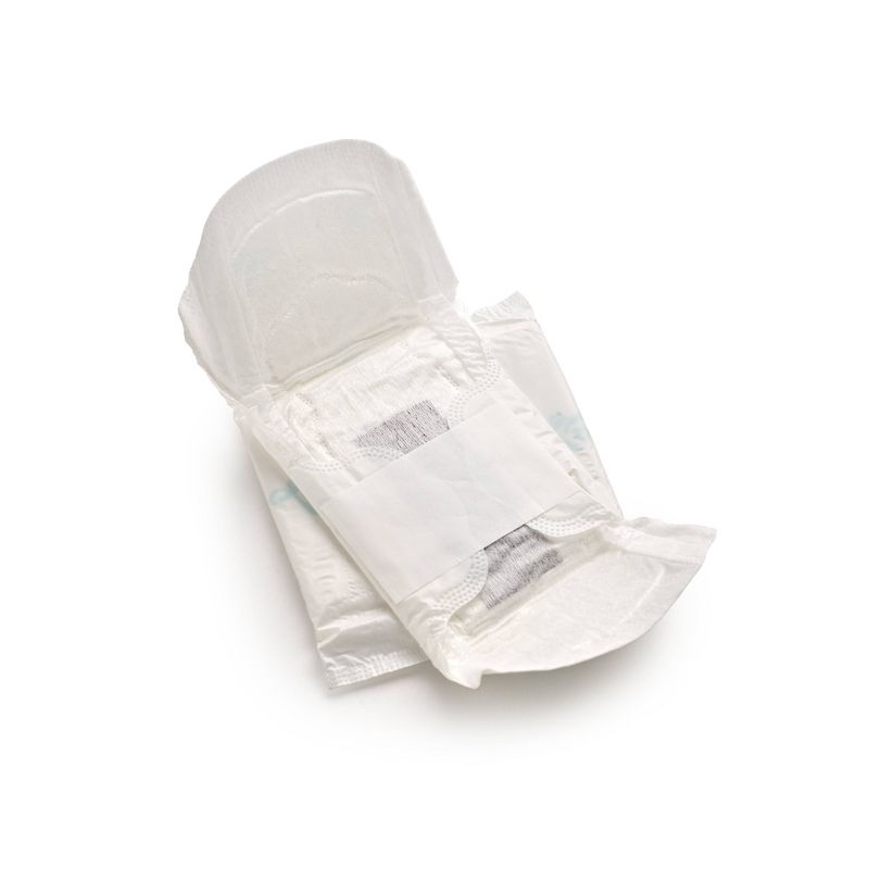 glo Here We Flo Bamboo Ultra Secure Pads for Sensitive Bladder with Wings for Leak Protection and Comfort - 12ct, 4 of 9
