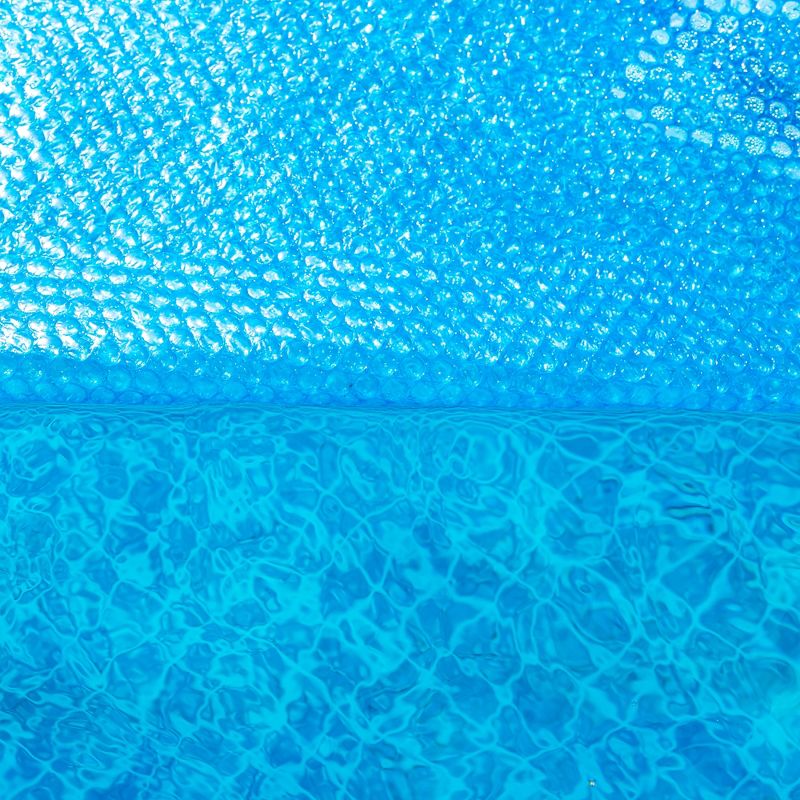 Bison Labs 28' Round Heat Wave Solar Blanket Swimming Pool Cover - Blue, 3 of 4