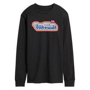 Men's - Barbie - I'm Allen Long Sleeve Graphic T-Shirt - 1 of 4