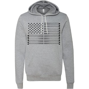 Men's Swing Juice Hoodie Golf Shirt Flag Grey Large - 1 of 1