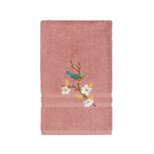 Linum Home Textiles 100% Turkish Cotton SPRING TIME Embellished Towel Set - 1 of 2