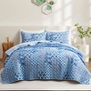 Peace Nest Lightweight Pre-washed Microfiber Quilt Coverlet Set - 2 of 4