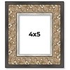PosterPalooza | Photo Size Ornate Silver Picture Frame - UV Acrylic, Foam Board Backing, Hanging Hardware - 2 of 4