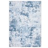 Machine Washable Modern Abstract Rug 9x12 Large Living Room Rug Stain Resistant Indoor Carpet With Non-Slip Backing For Nursery Apartment - 4 of 4
