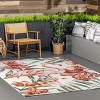 Nuloom Contemporary Floral Stephanie Indoor/Outdoor Patio Area Rug - 2 of 4