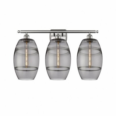 Vaz - 3 Light Bath Vanity In Industrial Style-10.88 Inches Tall and 28 Inches Wide