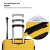 Belatt 3-Piece Hardshell Luggage Set (20/24/28") - TSA Lock, PP Lightweight Spinner Wheels, Adjustable Pull Rod & Name Card - 3 of 4
