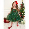 Christmas Ornament Starry Tulle Dress Mia Belle Girls - 3 of 4