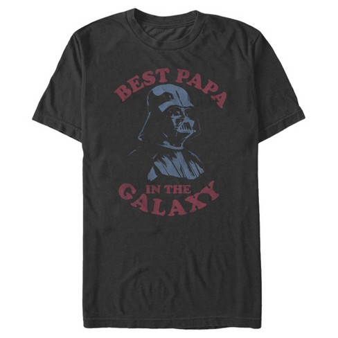 Men's Star Wars: A New Hope Darth Vader Best Papa in the Galaxy T-Shirt - image 1 of 4