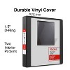 Staples Standard 1.5" 3-Ring View Binders Black 12/Carton (26437CT) 55398CT/26437CT - image 3 of 4