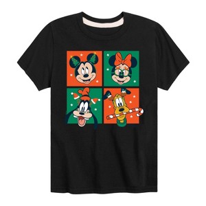 Boys' - Disney - Mickey And Friends Christmas Short Sleeve Graphic T-Shirt - 1 of 4
