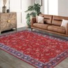 Vintage Area Rugs for Living Room Stain Vintage Washable Rugs for Dining Room Bedroom Non Slip Indoor Rugs for Office - 3 of 4