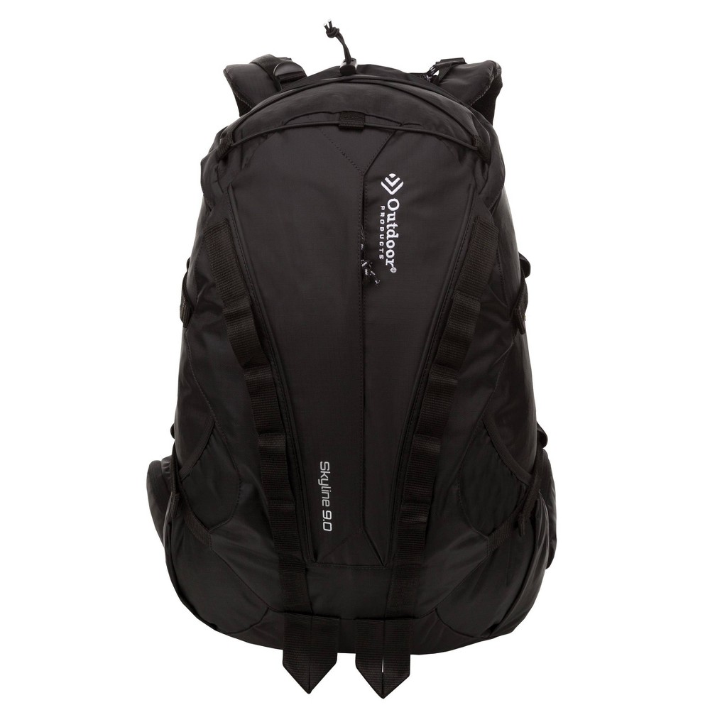 Photos - Backpack Outdoor Products 9" Skyline Internal Frame  - Black aluminum