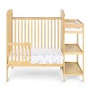 Belatt 2-in-1 Convertible Crib and Changer Combo - Adjustable Heights, Space-Saving Design - 3 of 4