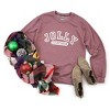 Simply Sage Market Women's Graphic Sweatshirt Jolly Teacher Varsity - 3 of 4