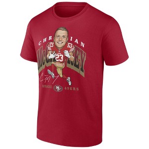 NFL San Francisco 49ers Men's Christian McCaffrey Men's Caricature