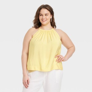 Women's Woven Tank Top - A New Day™ - 1 of 3