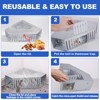 LAZZAROU Bidirectional Continuous Rat Trap - No Bait Needed, Safe for Kids & Pets | Humane Mouse Trap for Indoor/Outdoor Use | Reusable & Rust-Proof - 3 of 4
