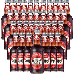 Fentimans Botanically Brewed Cherry Cola Sparkling Soda, 36 Pack, 9.3 fl oz Bottles – Premium Craft Soda/Mixer for Cocktails & Refreshing Drinks - 1 of 4
