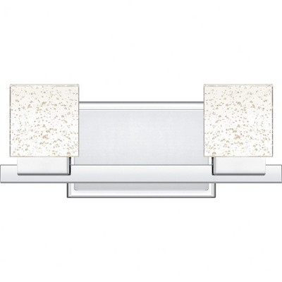 Quoizel Lighting Zola 2 - Light Vanity in  Polished Chrome