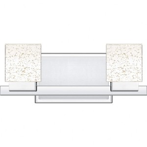 Quoizel Lighting Zola 2 - Light Vanity in  Polished Chrome - 1 of 4