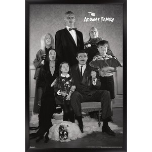 Trends International The Addams Family (1964) - Family Framed Wall Poster Prints - 1 of 4