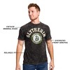 Harry Potter Slytherin Varsity Men's Gray Vintage Mineral Wash Crew Neck Short Sleeve T-shirt - 3 of 4