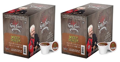 Guy Fieri Flavortown Roasts Coffee Pods, Gourmet Coffee in Single Serve Cups, 24 Count