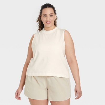 Women's Supima Cotton Cropped Tank Top - All in Motion™