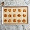Juvale 100 Pack Square Unbleached Parchment Paper Sheets for Baking, Brown, 16" x 24" - 3 of 4