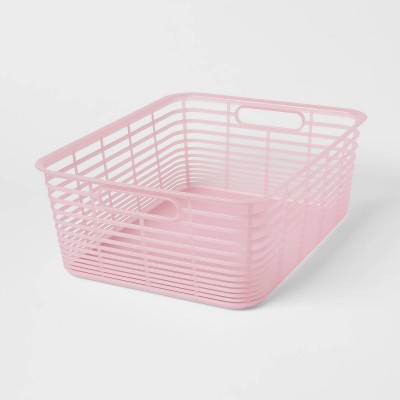 Aria Jelly Decorative Basket Medium Pink - Brightroom™